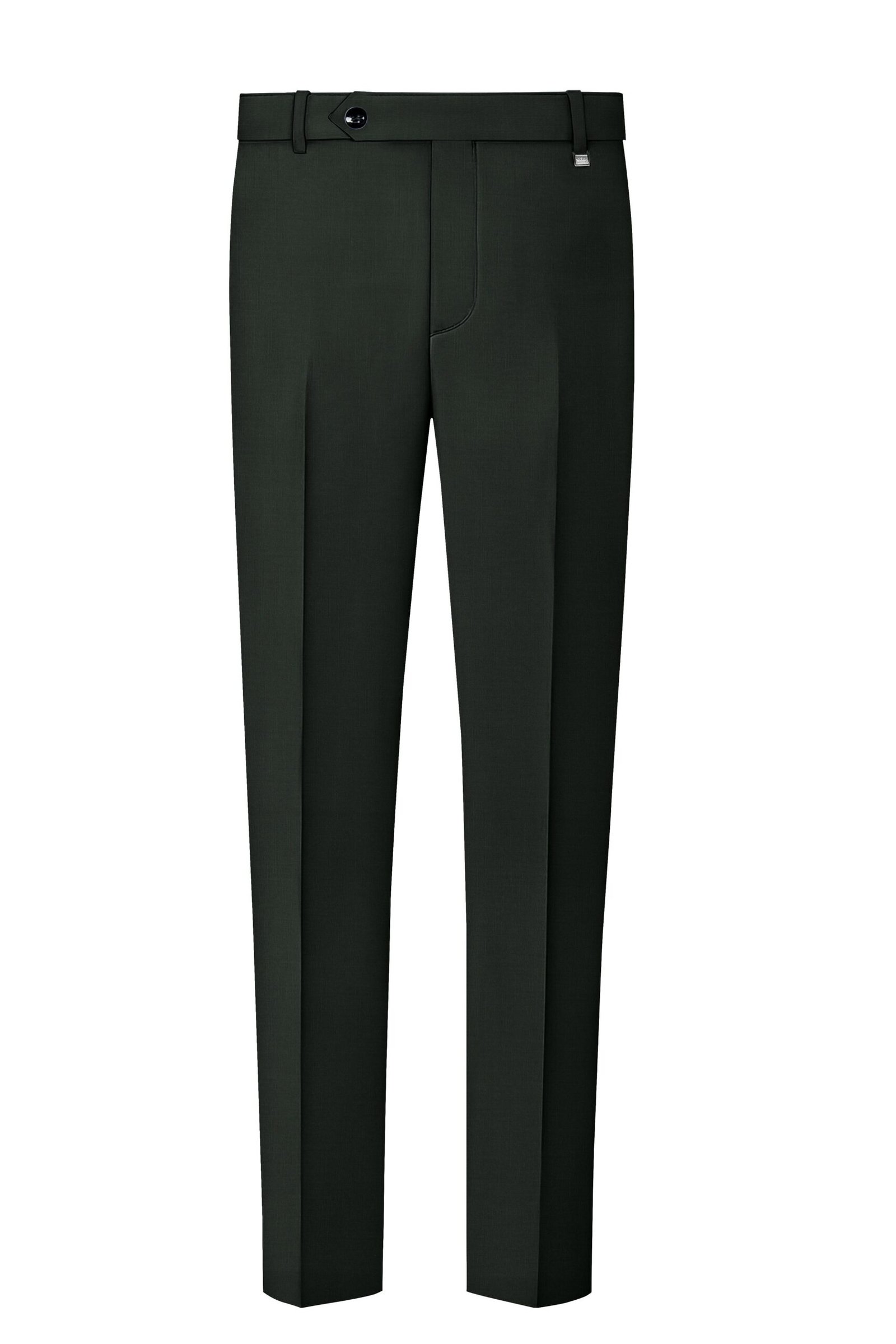 Virenza-Rangoon Green Solid Premium Cotton Single Breasted Sports Suit:圖片 13